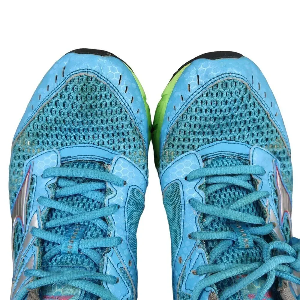Mizuno Shoes Womens 8 Athletic Running Wave Inspire 9 Sport Trainer Active Blue